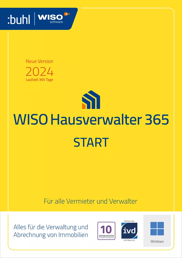 WISO Hausverwalter 365 Start (Version 2024)