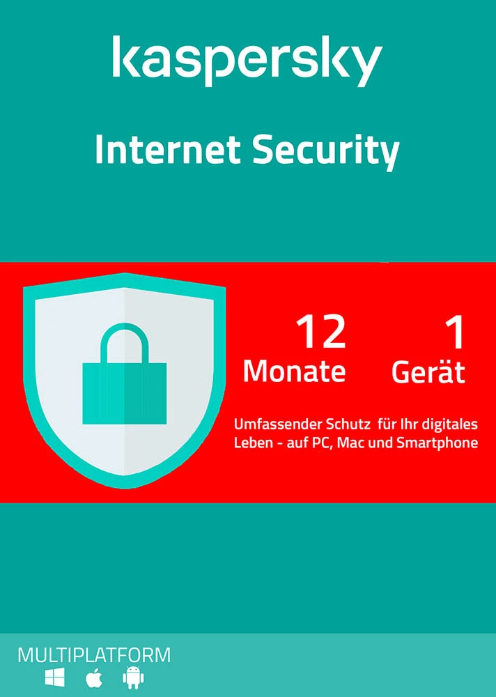 Kaspersky Internet Security - 1 Gerät 1 Jahr
