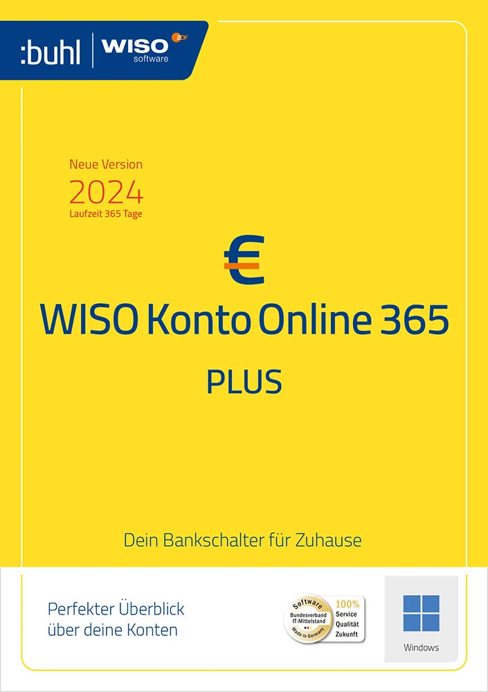 WISO Konto Online 365 Plus (Version 2024)