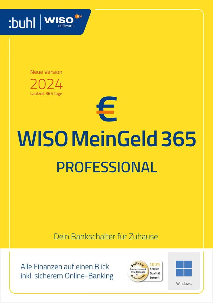 WISO Mein Geld 365 Professional (Version 2024)