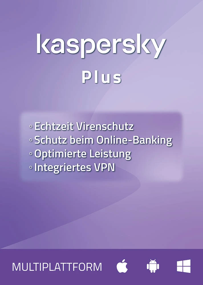 Kaspersky Plus - 1 Gerät 1 Jahr