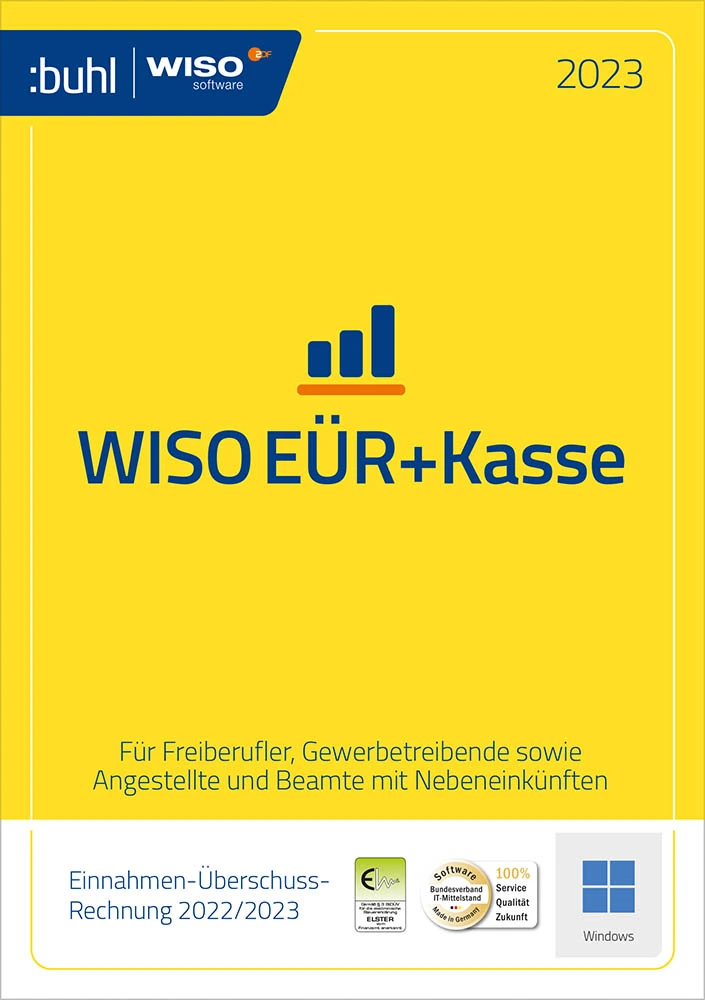 WISO EÜR & Kasse 2023 PC