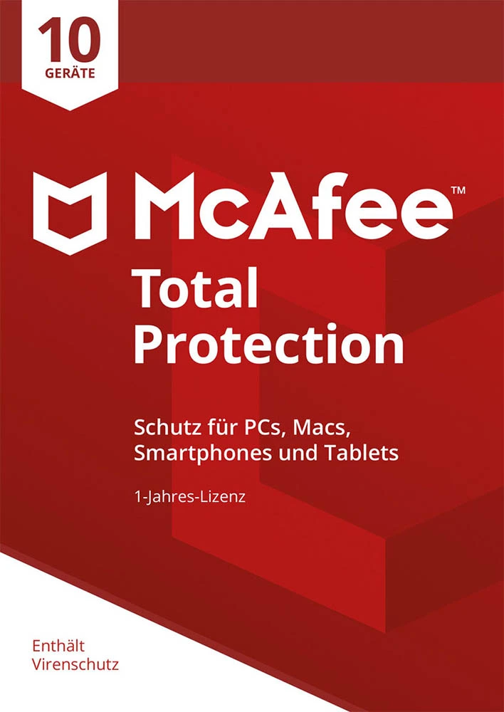 McAfee Total Protection - 10 Geräte