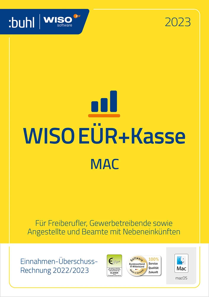 WISO EÜR & Kasse 2023 Mac