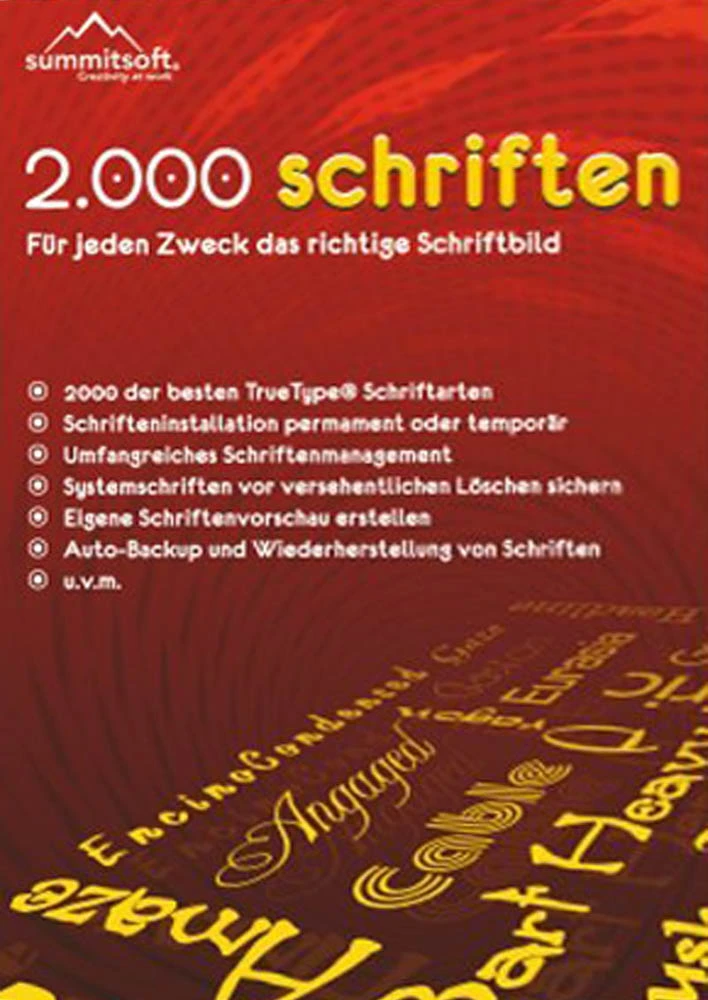 2.000 Schriften